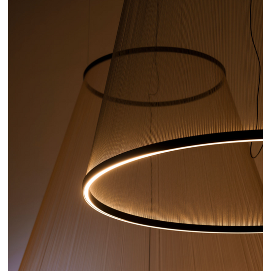 Lampa wisząca Array 1815 Beige Push VIBIA