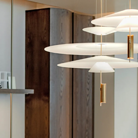 Lampa wisząca FLAMINGO 1527 VIBIA grafitowa