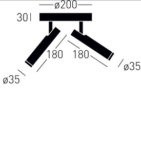 Oprawa natynkowa Maia L21 ON Chors