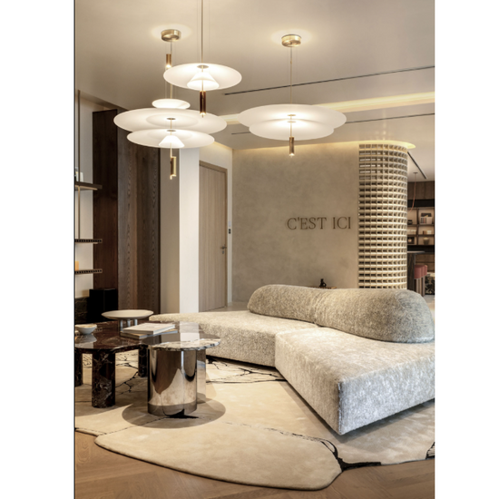 Lampa wisząca FLAMINGO 1510 VIBIA grafitowa