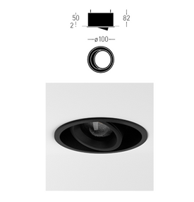 Oprawa wpuszczana Maxime R 100 IN SN Chors