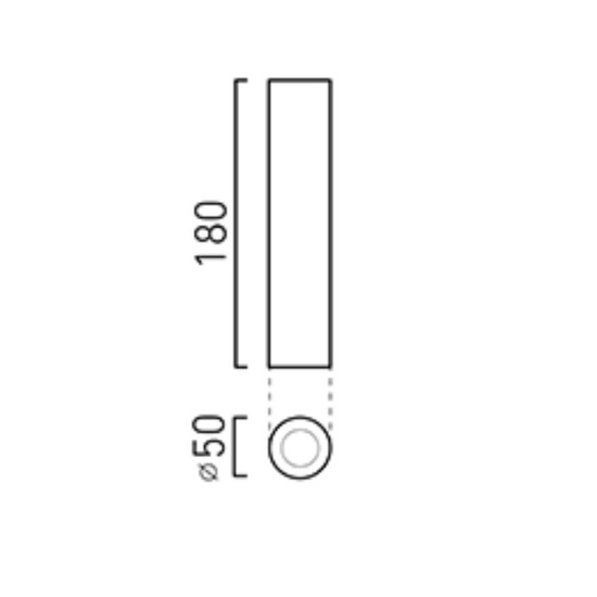 Tuba oprawa natynkowa Maman ON TRIAC Chors