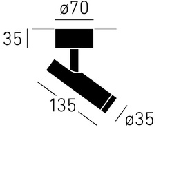 Oprawa natynkowa MFlask R ON Chors