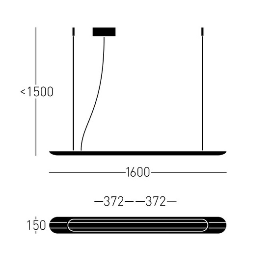 Lampa wisząca Vectris Z Chors 