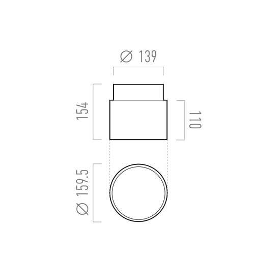 Reel ON N TRIAC SOFT oprawa natynkowa Chors